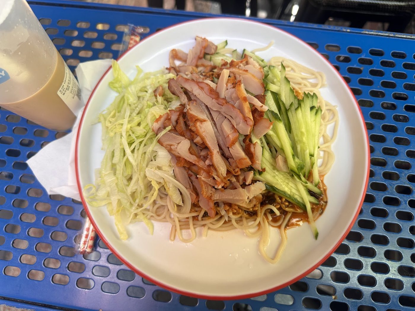 A real photo from the restaurant